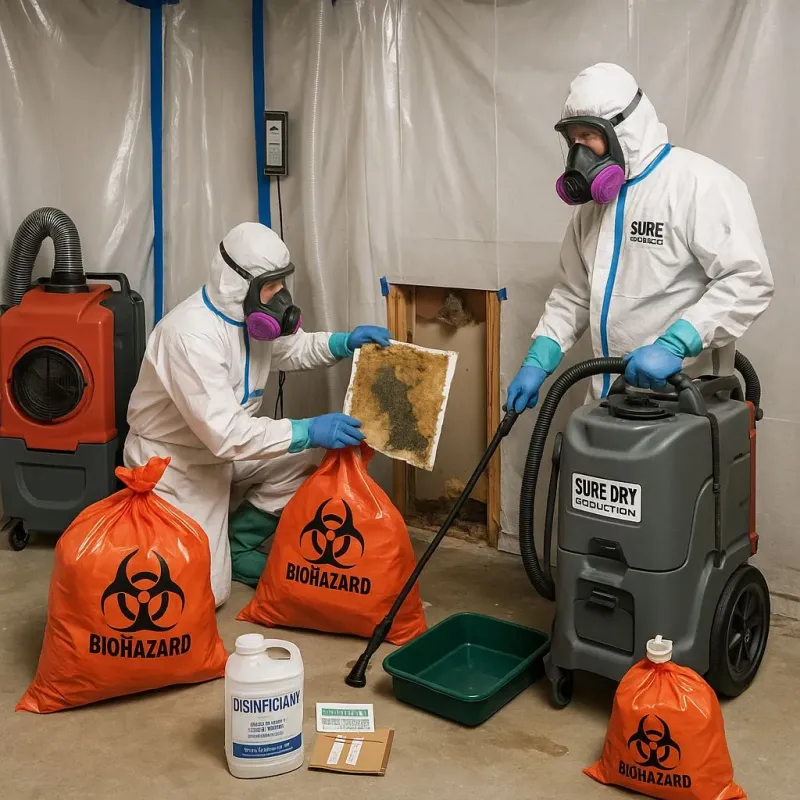 Contaminated Water Handling Protocols process in Blackhawk, SD